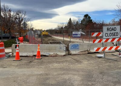 Nickel St. closed from 3rd Ave to 1st Ave