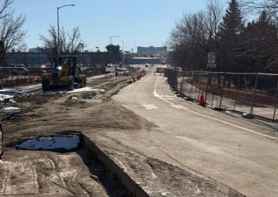 Picture of construction closing Nickel St.